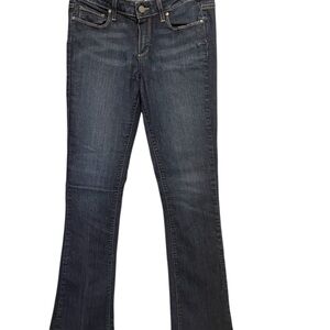 PAIGE Dark Blue Boot Cut Women's Jeans